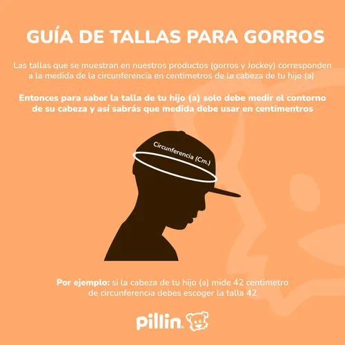 Gorro Bebe Niño Denim Pillin