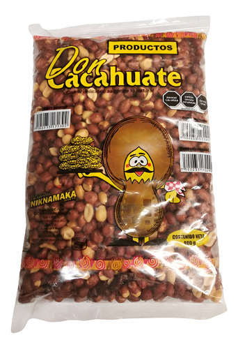 Cacahuate Español Con Ajo 900 Gramos