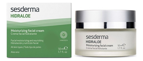 Sesderma Hidraloe Crema Facial Hidratante Tipo de piel Todo tipo de piel