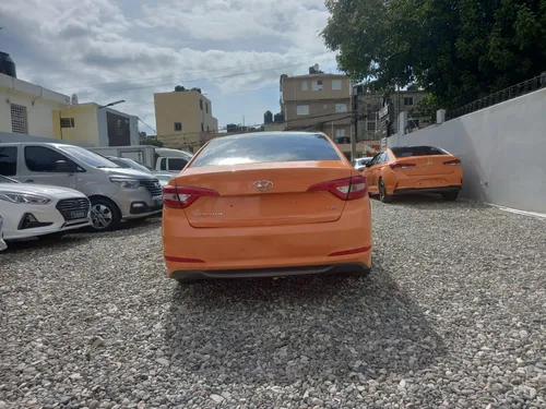 Hyundai Sonata Lf Naranja 2018