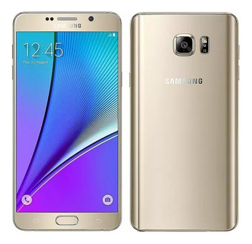 Smartphone Samsung Galaxy Note 5 32gb Dourado (Recondicionado)