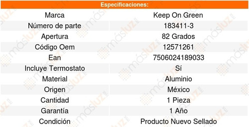 Toma Agua Cadillac Escalade 5.3l V8 02_05 Kg 6242553
