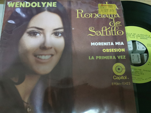 Disco Chico De 45 Rpm Rondalla Saltillo