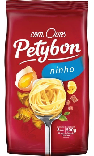 Macarrão com Ovos Ninho Petybon 500g