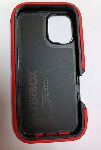 Funda Para Iphone 16/plus/pro Max Otter Box Magsafe Sin Clip Rojo Iphone 16