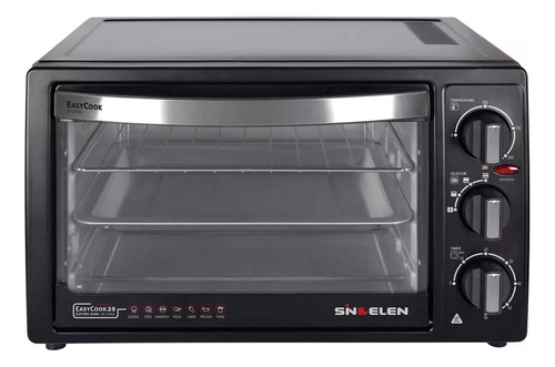 Horno Electrico Sindelen He-255ng 25lts Color Negro