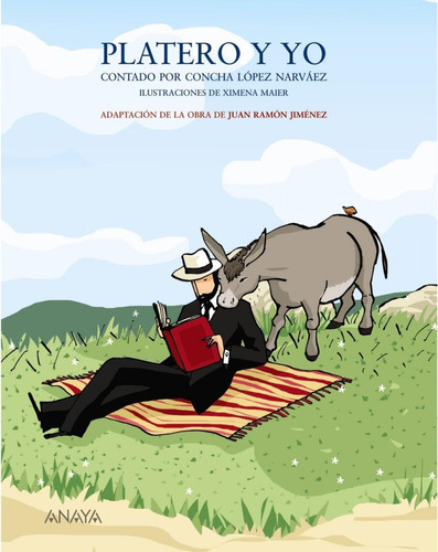 Libro: Platero Y Yo Contado Por Concha López Narváez. Jimene