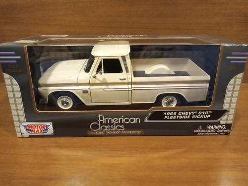 Chevrolet Pickup/c10 1966 /fleetside Motor Max / Escala 1:24