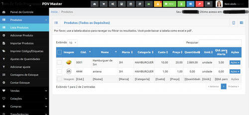 Sistema Pdv Controle Estoque Financeiro E Venda