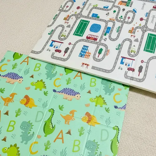Tapete Infantil Bebe Dobrável Emborrachado Tatame Dupla Face — R$ 77,08 em Mercado Livre, 59% OFF