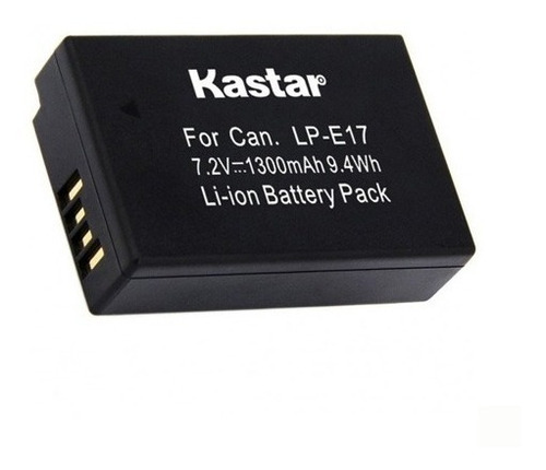 Bateria Y Cargador Kastar Lp-e17  T6i, T6s, Sl2, 77d