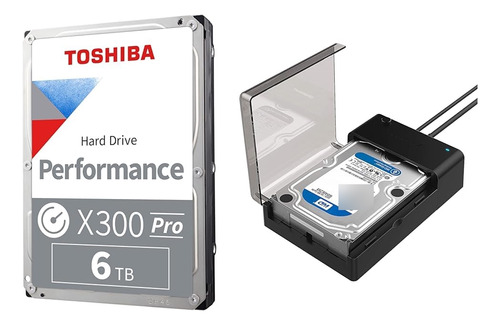 Toshiba X300 Pro 6tb Alto Rendimiento Carga Trabajo Para Usb