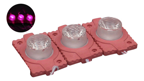 Modulo De Luz Led 40 X 30 1.5w Rosa Ds