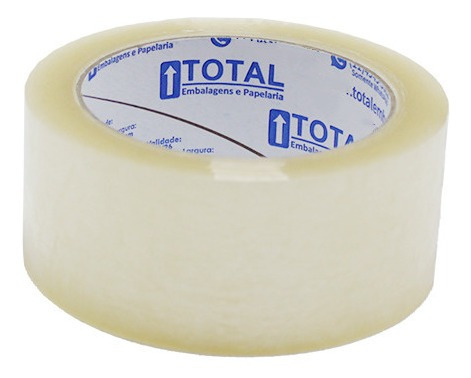 Imagem 5 de 8 de Fita Adesiva Transparente 45x100 Metros 5 Rolos