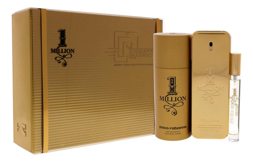 Set De Regalo Perfume Paco Rabanne 1 Million Men Edt, 100 Ml