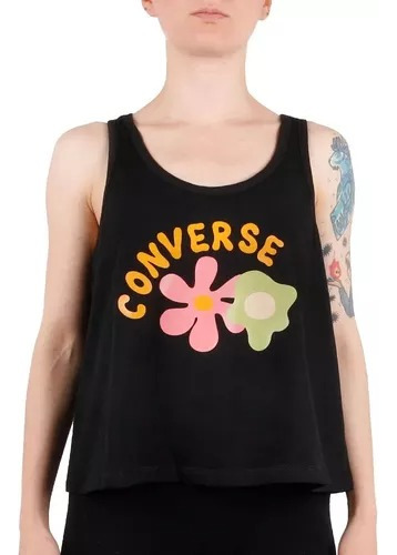 Musculosa Converse Support Mujer Original Senise Surf