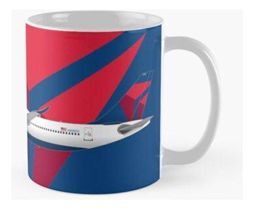 Taza Delta Air Lines Airbus A330-900neo Calidad Premium