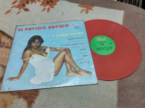 Vinilo Rojo-el Pavido Navido- Porro,merengue Parranda