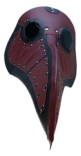 Máscara Halloween - Peste Negra M.roja Nuevo Y Exclusivo