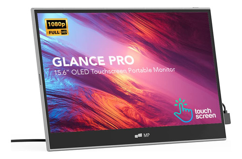 Monitor Oled Táctil Glance Pro 15.6 Hdmi Usbc 1ms