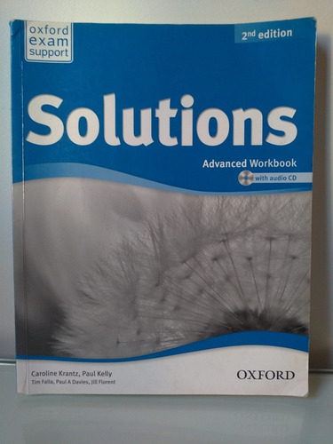 Solutions 2nd Edition Advanced Workbook Com Cd Oxford