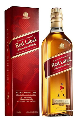 Johnnie Walker Whisky Etiqueta Roja Botella 700ml