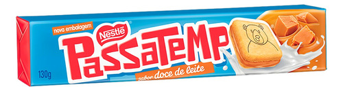 Biscoito Recheio Doce de Leite Passatempo Pacote 130g