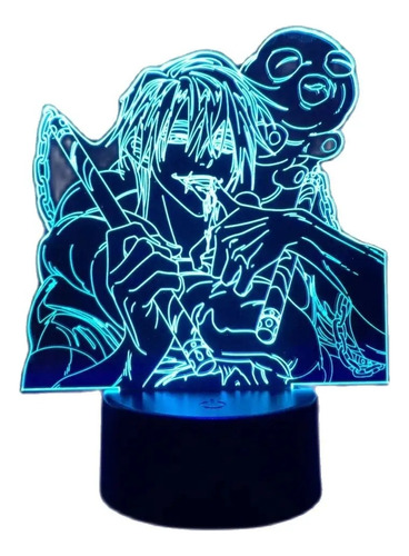 Luz Led Manga Jujutsu Kaisen Toji Fushiguro Para Decoración