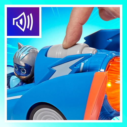 Pj Masks Cat Racer Con Luces Y Sonidos