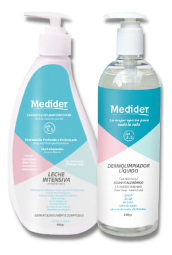 Kit Medider Cuidado Piel Bebes - Unidad a $193