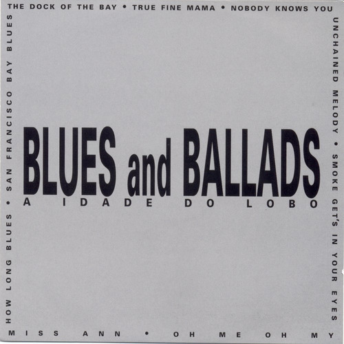 CD Blues y baladas La era del lobo
