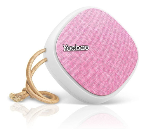 Yoobao - Parlante Bluetooth 3w Con Batería 2000 Mah Rosa