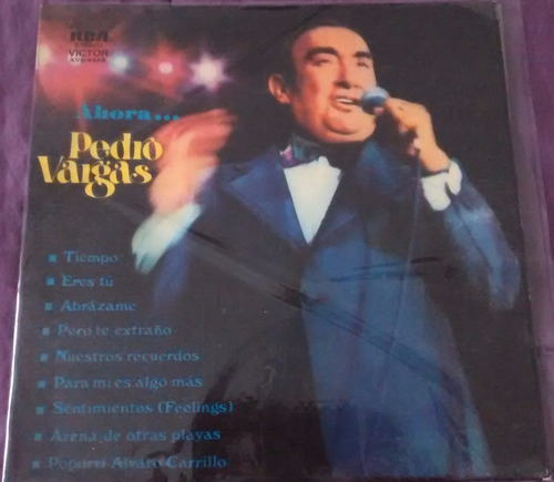 Disco De Vinilo - Pedro Vargas - Ahora...