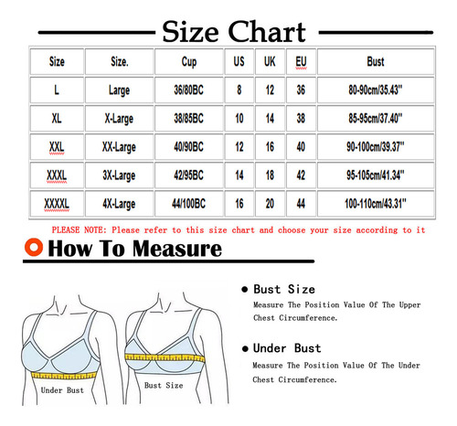 A* Sujetadores Electrónicos For Mujer, A La Moda, Talla