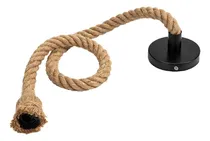 Comprar Lampara Colgante Bombillos Mecate Vintage 