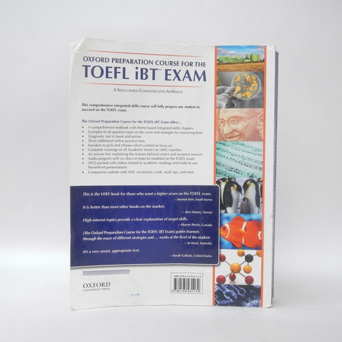 Oxford Preparation Course For The Toefl Ibt Tm Exam Bates E7