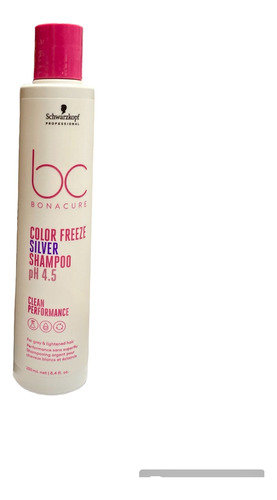 Shampoo Bc Ph 4.5 Color Freeze Shampoo Micelar Silver