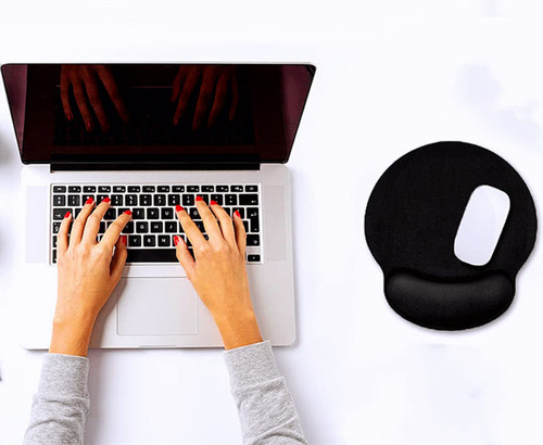 Mouse Pad Ergonomico Con Cojín Reposamuñecas Antideslizante