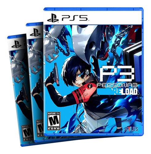 Combo Com 3 Persona 3 Reload Ps5 Midia Fisica