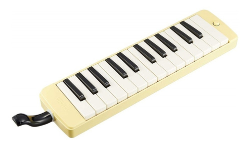 Melodica Yamaha Pianica P25f Amarilla Con Estuche Manguera