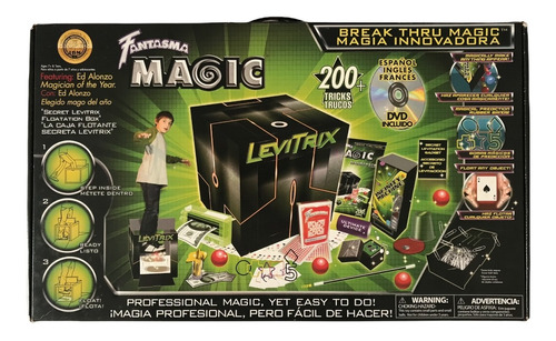 Fantasma Magic Set 2011 Juego Magia Caja Flotante Levitrix