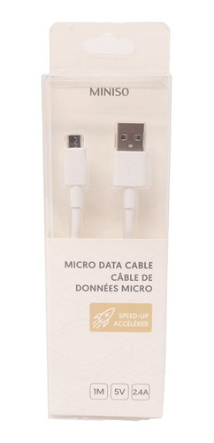 Cable Micro A Usb - Miniso