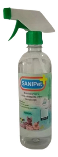 Sanitizante Para Mascotas Liberha Sanipet 500 Ml Caja 10 Pz