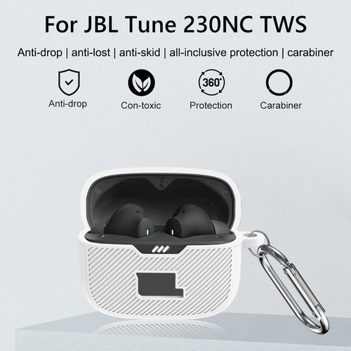 Caja Protectora For Audífonos For Jbl Tune 230nc Tws