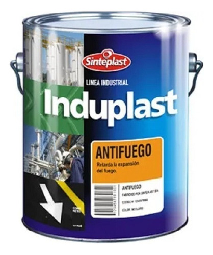Barniz Ignifugo 4 Lts Pintura Antifuego Sinteplast Color Incoloro