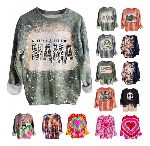 Una Sudadera Casual De Manga Larga Para Halloween Con Efecto