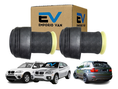 Par Bolsa Ar Suspensão Traseira Bmw X5 X6 E70 E71 07...13