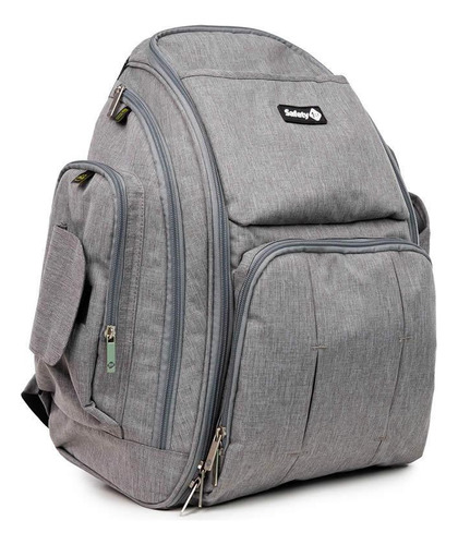 Mochila Maternidade Way Cor Grey Safety | Prática E Versátil