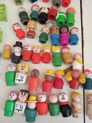 Fisher Price Little People Vintage Figura Weebles Cubicuates (Usado)