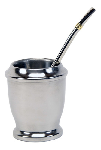 Mate Térmico De Acero Inoxidable Con Bombilla Premium Regalo